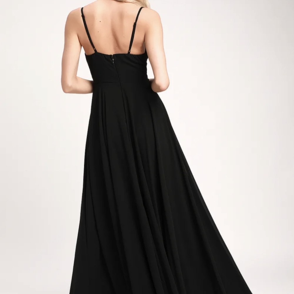 Lulus Black All About Love Maxi Dress - Picture 4 of 16